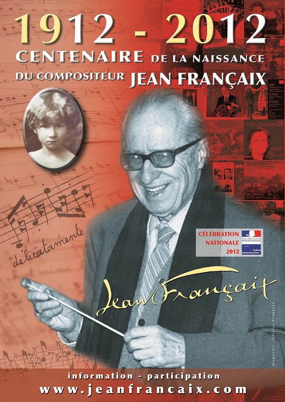 Affiche du Centenaire Jean Françaix